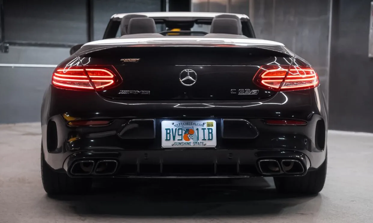 Mercedes-Benz C63 S AMG Grey 2020 — interior dashboard